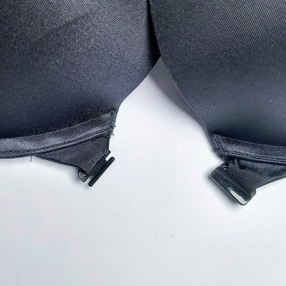 Victoria's Secret Very Sexy Push Up Black Racerback Bra with Front Closure 32DDD - Picture 4 of 9